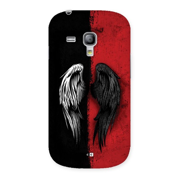 Angle Demon Wings Back Case for Galaxy S3 Mini