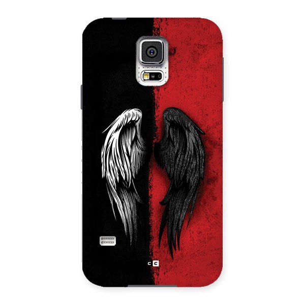 Angle Demon Wings Back Case for Galaxy S5
