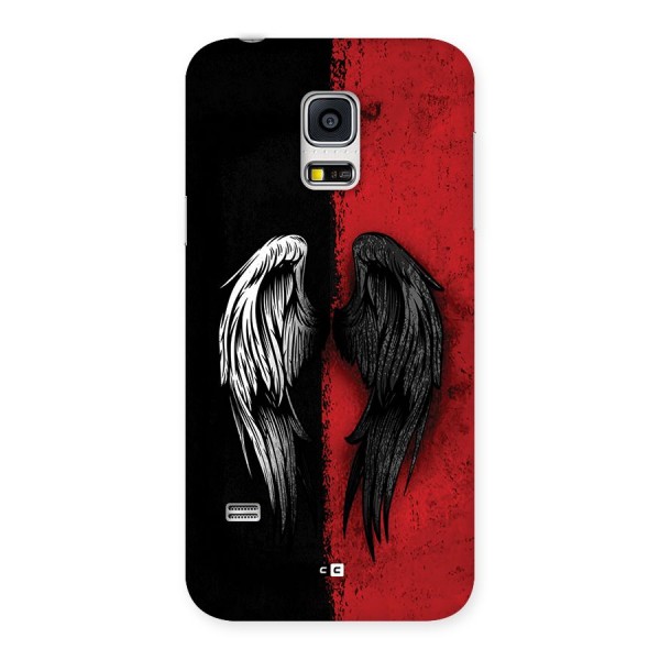 Angle Demon Wings Back Case for Galaxy S5 Mini