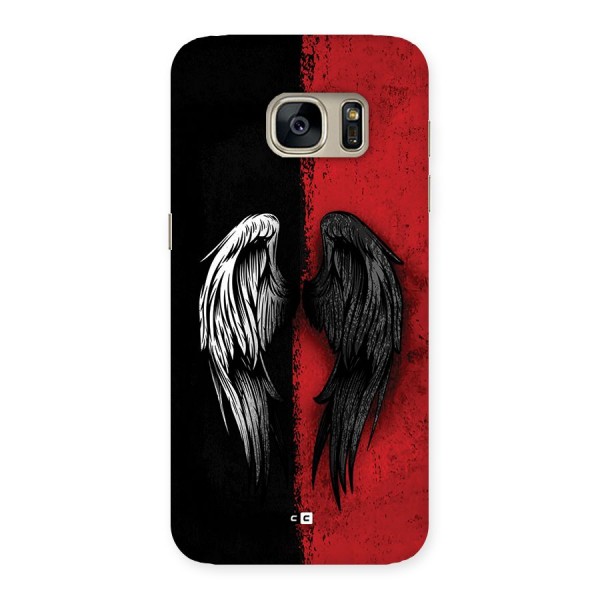 Angle Demon Wings Back Case for Galaxy S7
