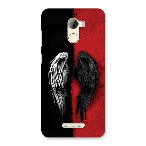 Angle Demon Wings Back Case for Gionee A1 LIte