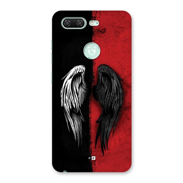 Angle Demon Wings Back Case for Gionee S10