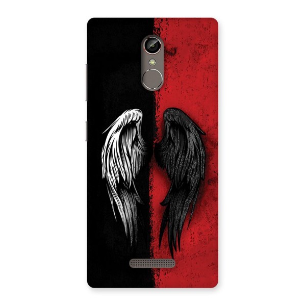 Angle Demon Wings Back Case for Gionee S6s