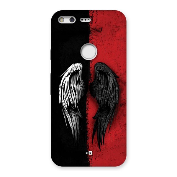 Angle Demon Wings Back Case for Google Pixel