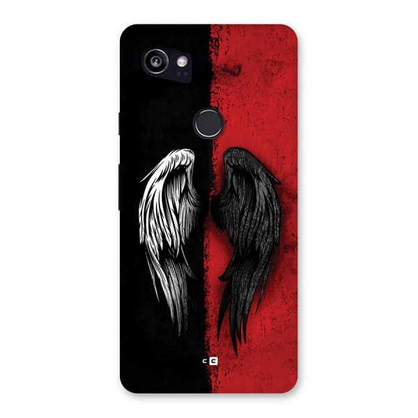 Angle Demon Wings Back Case for Google Pixel 2 XL