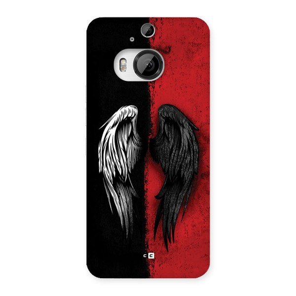 Angle Demon Wings Back Case for HTC One M9 Plus