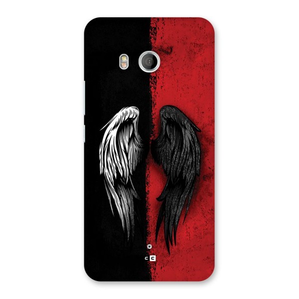 Angle Demon Wings Back Case for HTC U11
