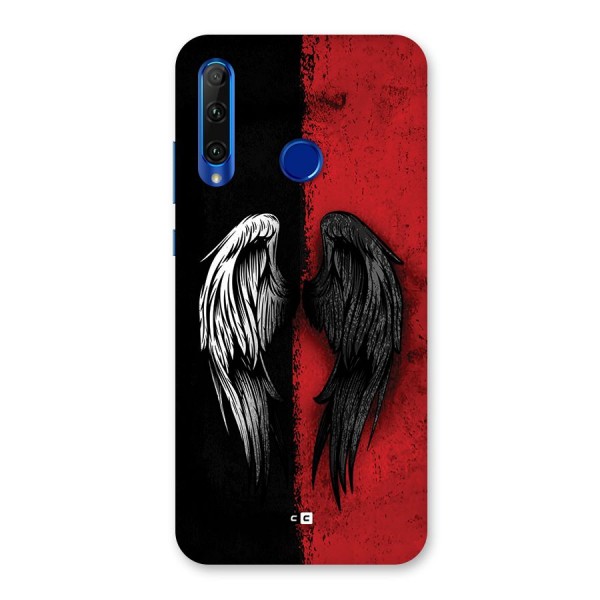 Angle Demon Wings Back Case for Honor 20i
