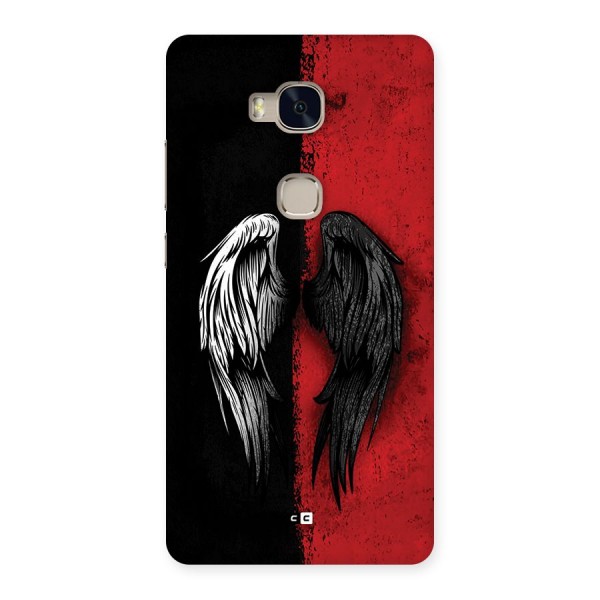 Angle Demon Wings Back Case for Honor 5X