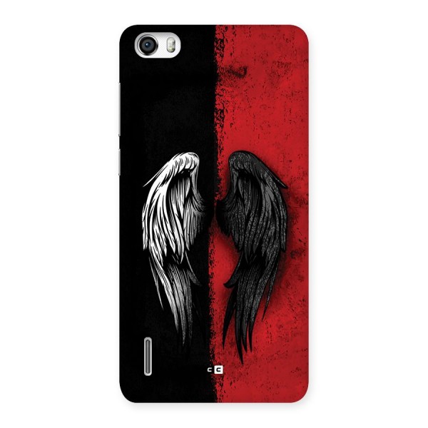 Angle Demon Wings Back Case for Honor 6