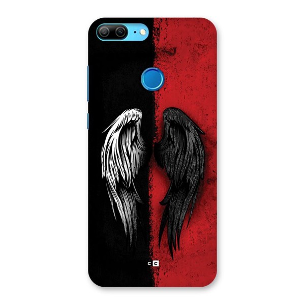 Angle Demon Wings Back Case for Honor 9 Lite