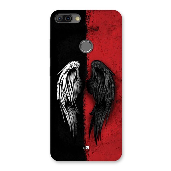 Angle Demon Wings Back Case for Infinix Hot 6 Pro