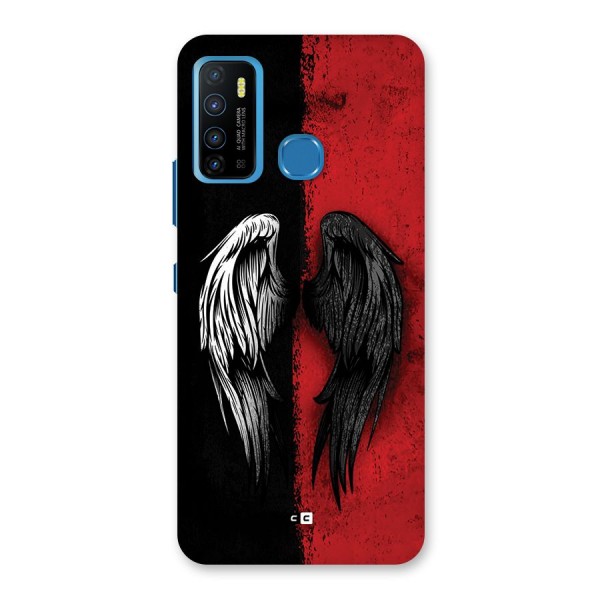 Angle Demon Wings Back Case for Infinix Hot 9