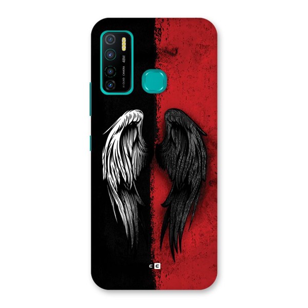 Angle Demon Wings Back Case for Infinix Hot 9 Pro
