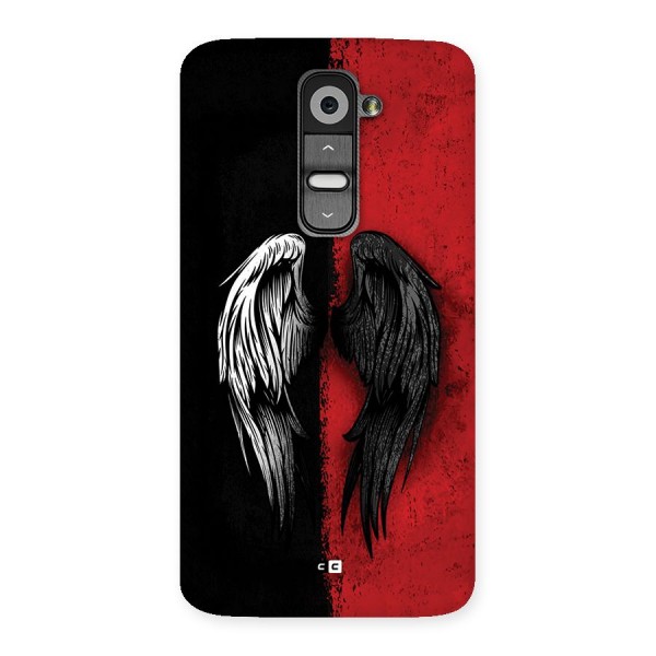 Angle Demon Wings Back Case for LG G2