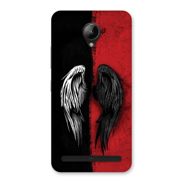 Angle Demon Wings Back Case for Lenovo C2