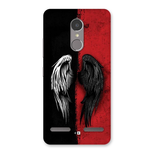 Angle Demon Wings Back Case for Lenovo K6 Power