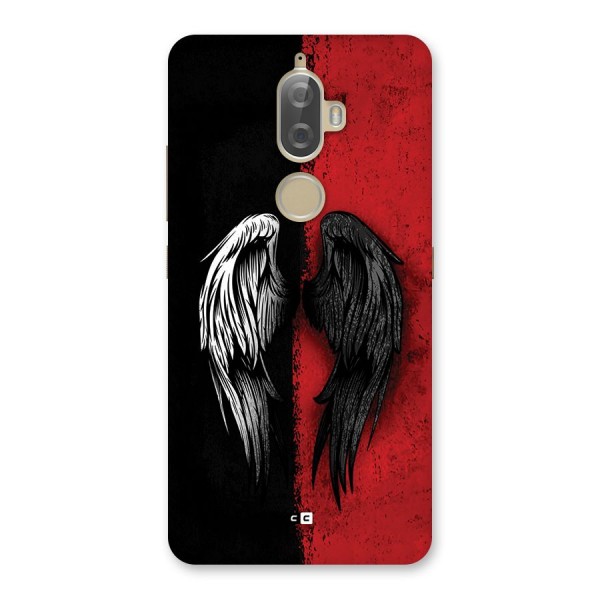 Angle Demon Wings Back Case for Lenovo K8 Plus