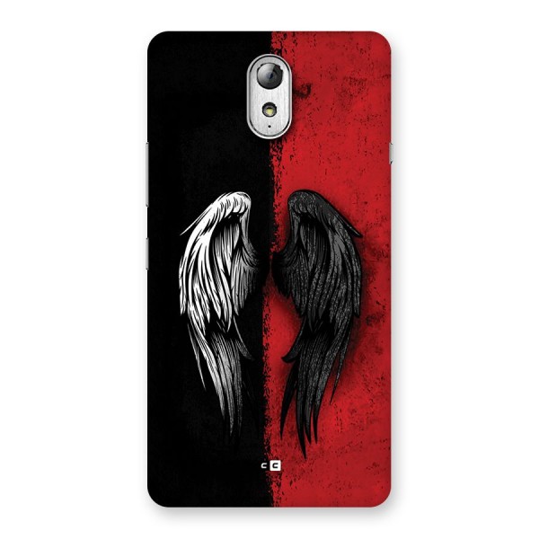 Angle Demon Wings Back Case for Lenovo Vibe P1M