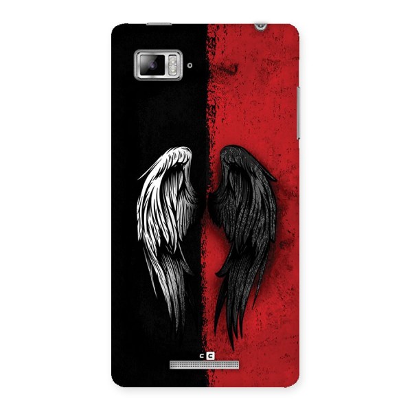 Angle Demon Wings Back Case for Lenovo Vibe Z K910