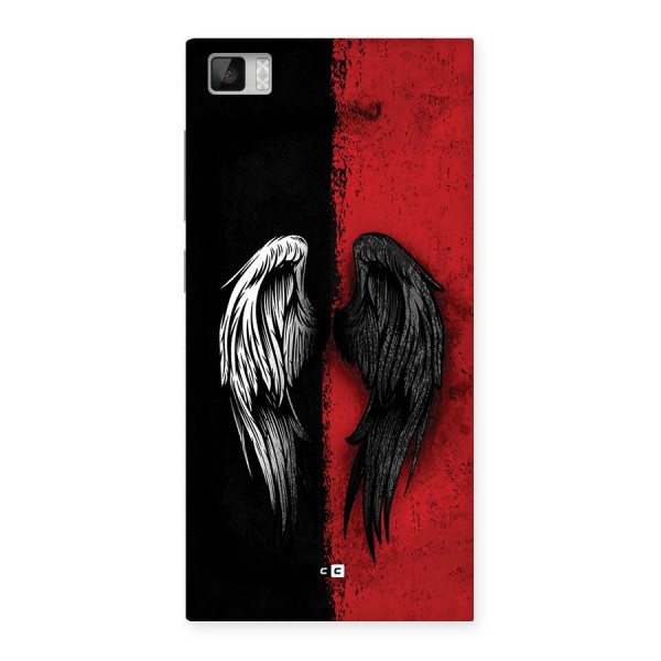 Angle Demon Wings Back Case for Mi3