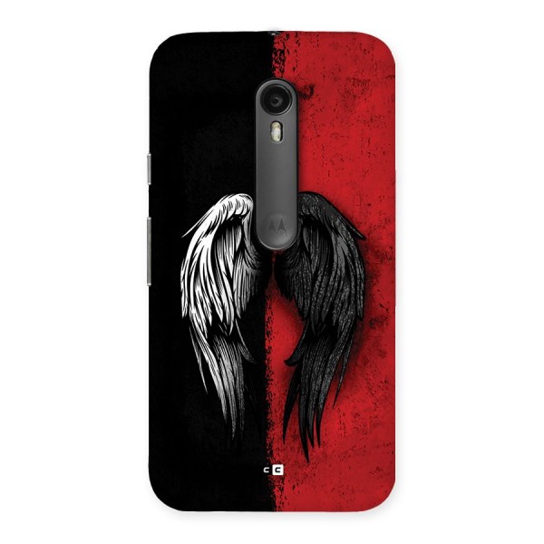 Angle Demon Wings Back Case for Moto G3