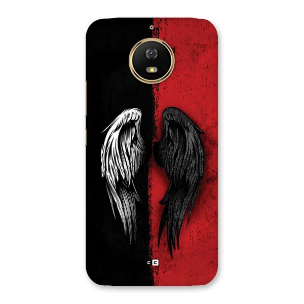 Angle Demon Wings Back Case for Moto G5s