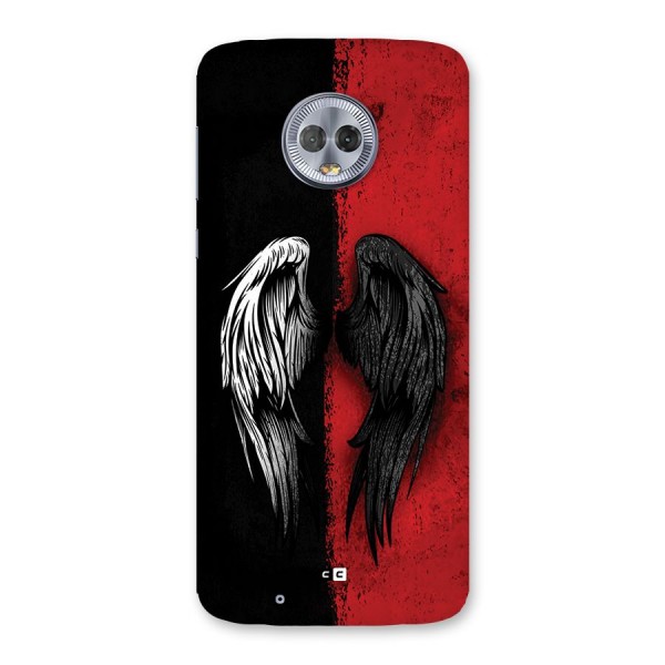 Angle Demon Wings Back Case for Moto G6