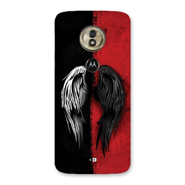 Angle Demon Wings Back Case for Moto G6 Play