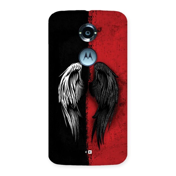 Angle Demon Wings Back Case for Moto X2