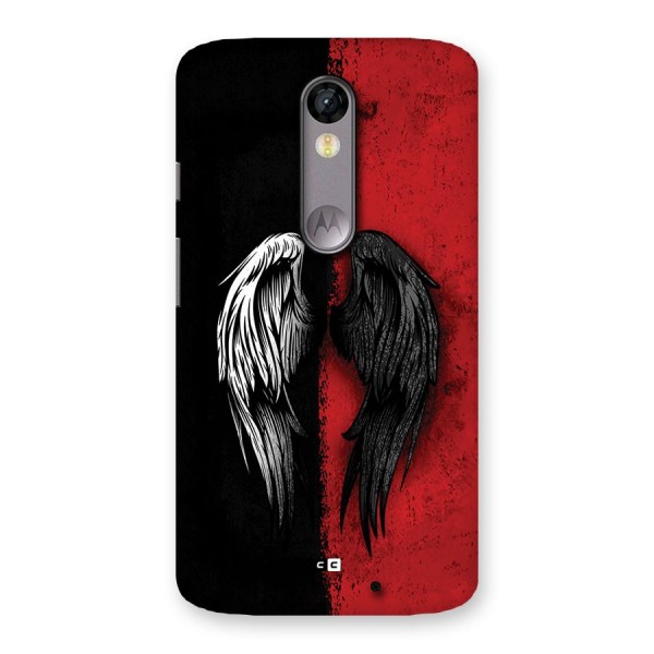 Angle Demon Wings Back Case for Moto X Force