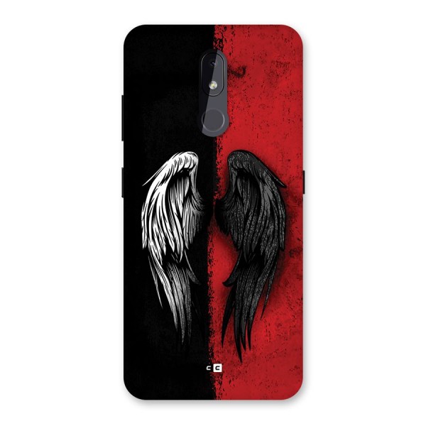 Angle Demon Wings Back Case for Nokia 3.2