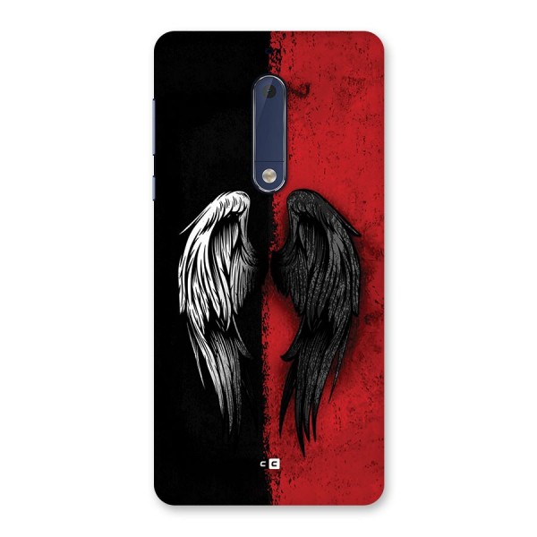 Angle Demon Wings Back Case for Nokia 5