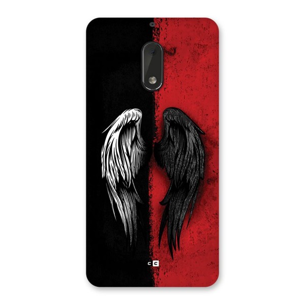 Angle Demon Wings Back Case for Nokia 6