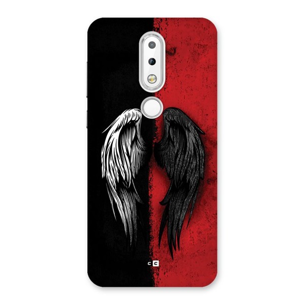Angle Demon Wings Back Case for Nokia 6.1 Plus