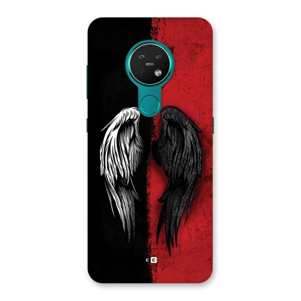 Angle Demon Wings Back Case for Nokia 7.2