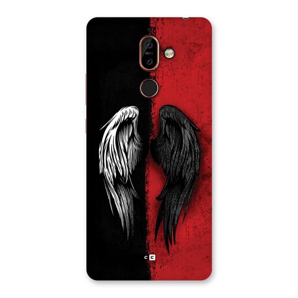 Angle Demon Wings Back Case for Nokia 7 Plus