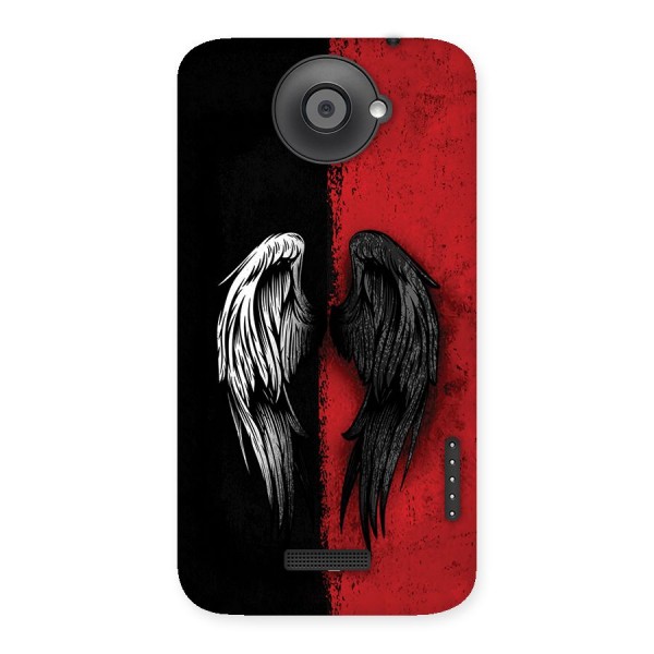 Angle Demon Wings Back Case for One X