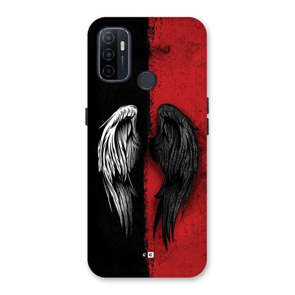 Angle Demon Wings Back Case for Oppo A32