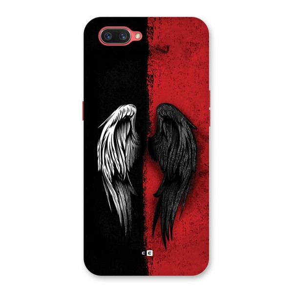 Angle Demon Wings Back Case for Oppo A3s