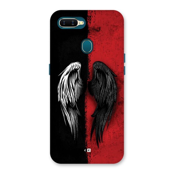 Angle Demon Wings Back Case for Oppo A7