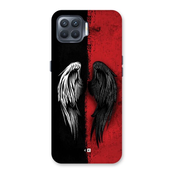 Angle Demon Wings Back Case for Oppo F17 Pro