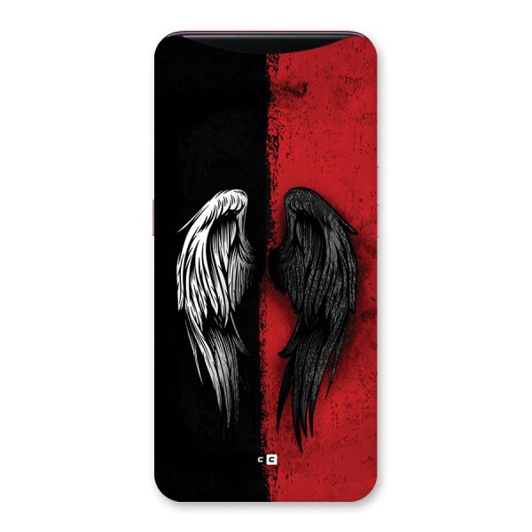 Angle Demon Wings Back Case for Oppo Find X