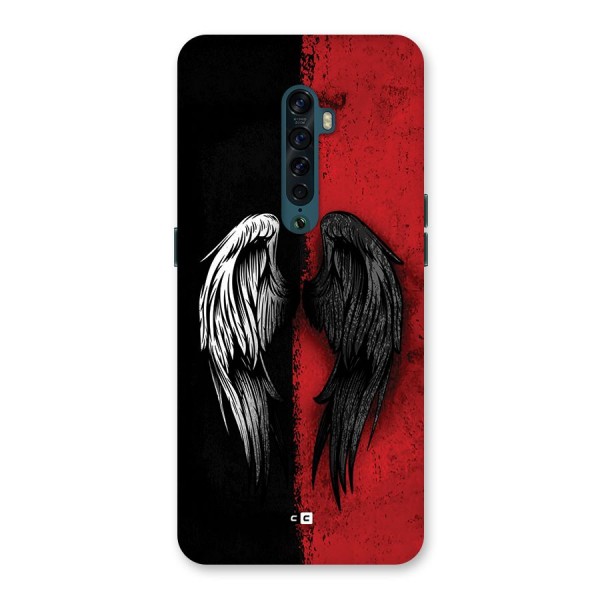 Angle Demon Wings Back Case for Oppo Reno2