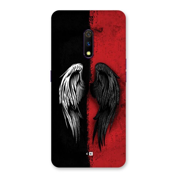 Angle Demon Wings Back Case for Realme X