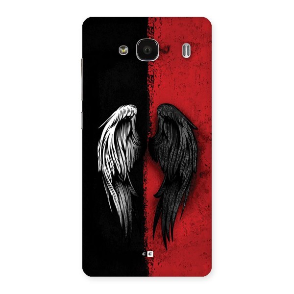 Angle Demon Wings Back Case for Redmi 2 Prime