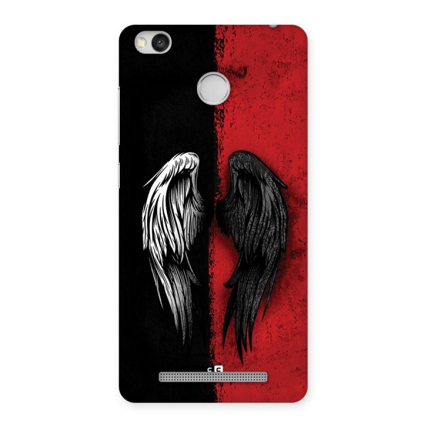 Angle Demon Wings Back Case for Redmi 3S Prime