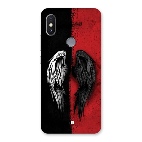 Angle Demon Wings Back Case for Redmi Y2