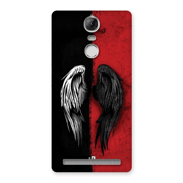 Angle Demon Wings Back Case for Vibe K5 Note