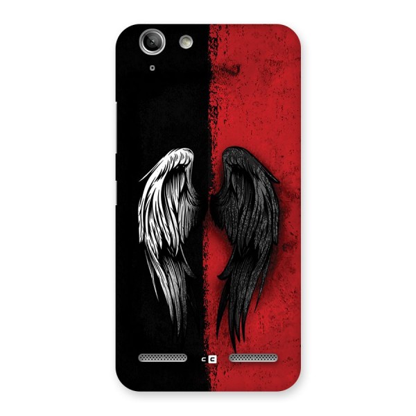 Angle Demon Wings Back Case for Vibe K5 Plus